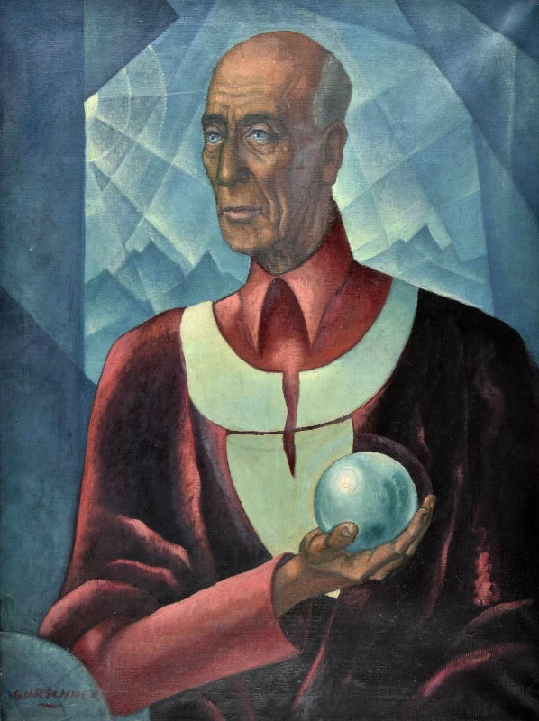 Mr. Algernon Blackwood, 1938, Oil on Canvas